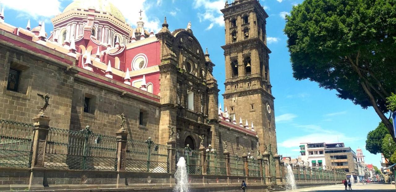 Hostal Azul Puebla Centro Historico Екстериор снимка